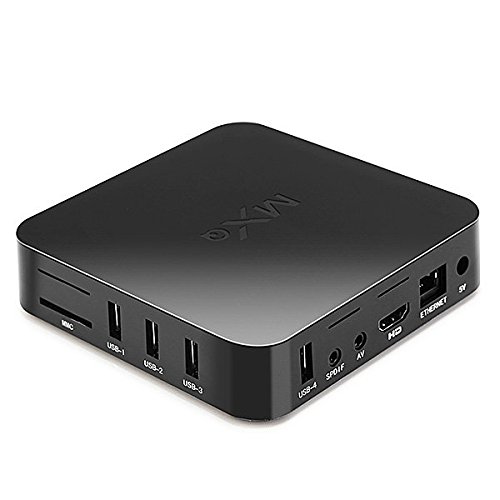 ADAALEN MXQ S805 Android TV Box - 1GB RAM/8GB ROM, Quad Core Processor, Android 4.4 OS, Supports 1080P HD & H.265 HEVC, Pre-installed KODI 14.2 - Perfect for Home Entertainment, Streaming Movies & TV Shows