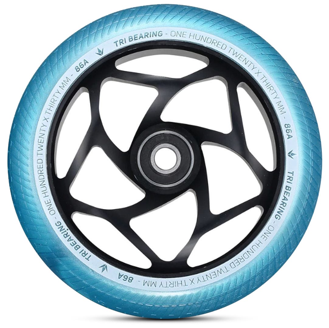 Envy Tri Bearing Wheels 30mm Wide - High Performance Skateboard Wheels for Smooth Riding & Tricks | Perfect for Street Skating, Park Riding & Cruising