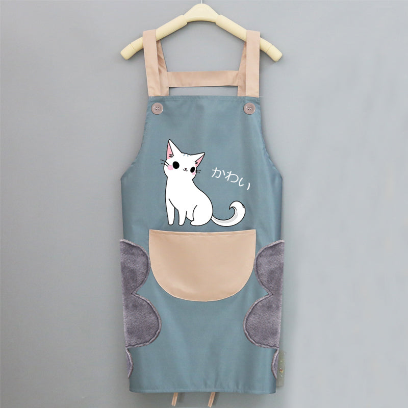 Waterproof & Oily Pet Bathing Apron for Men & Women - Durable Dog Grooming Smock for Bath Time & Vet Visits