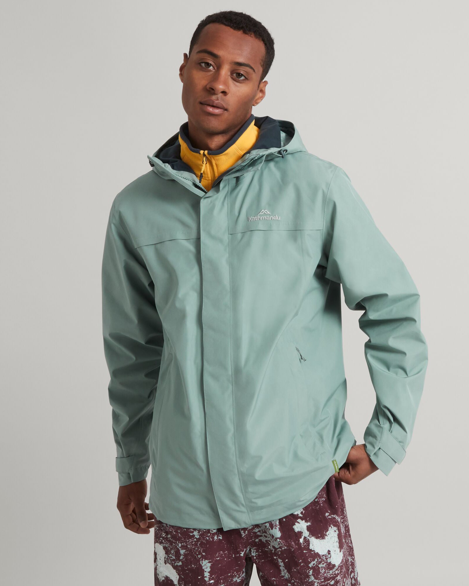 Men's Bealey GORE-TEX® Waterproof Rain Jacket - Lightweight Windproof Outdoor Coat for Hiking, Camping & Travel