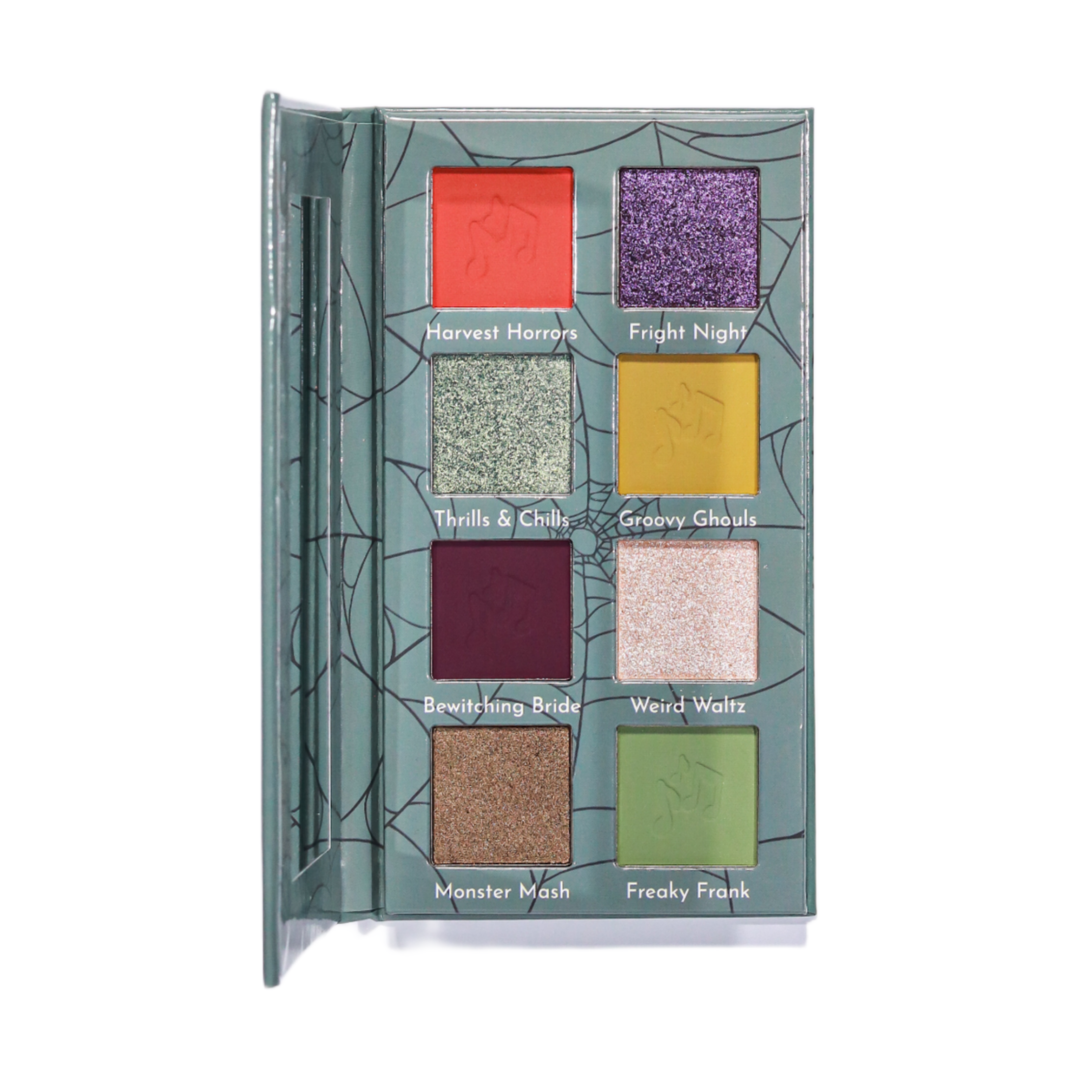 Graveyard Smash Eyeshadow Palette - 12 Highly Pigmented Matte & Shimmer Shades for Halloween, Cosplay & Gothic Makeup Looks | Vegan & Cruelty-Free