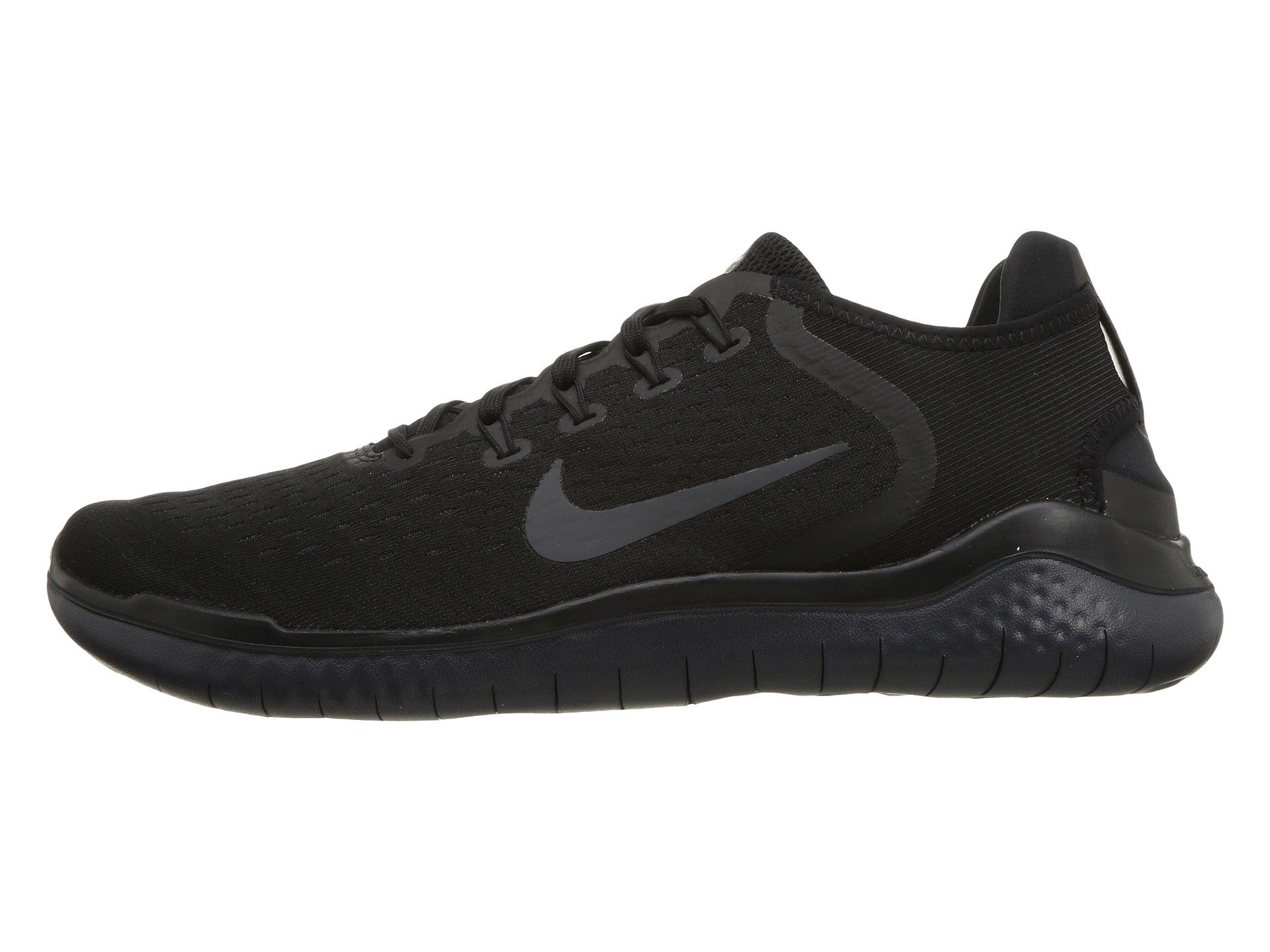 Nike Free RN 2018 Men's Running Shoes - Black/Anthracite (942836-002) Size 11.5 D(M) US | Lightweight & Breathable for Jogging, Gym Workouts & Daily Wear