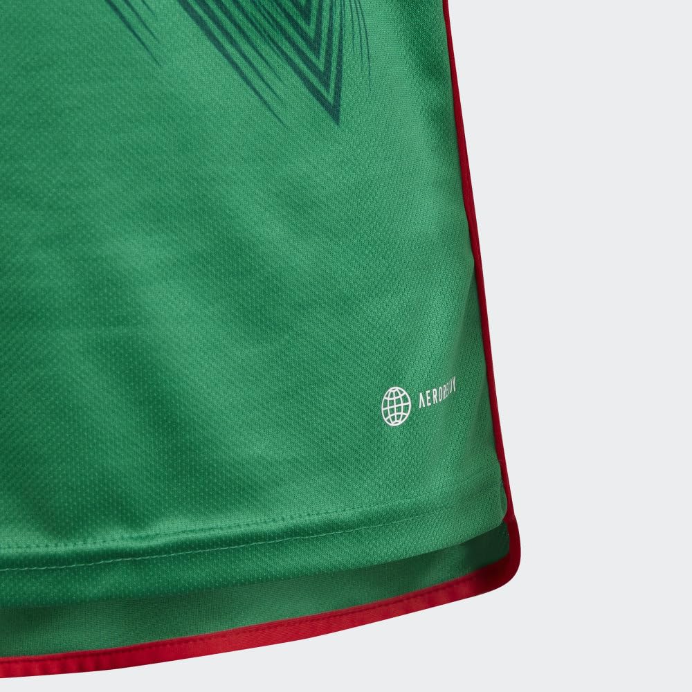 Adidas Mexico 22 Home Jersey for Kids - Authentic Soccer Jersey for Boys & Girls - Perfect for Games, Training & Fan Support