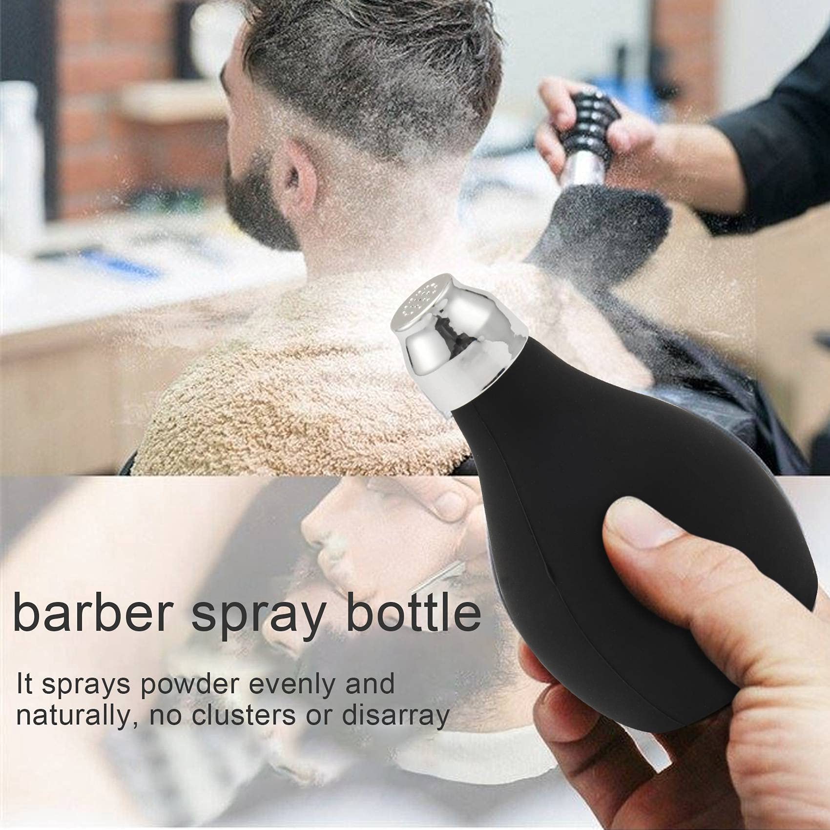 Myhoomowe Refillable Silicone Dispenser Bottle - Empty Spray Container for Hair Stylists, Barbers & Salons | Perfect for Hair Oils, Liquid Soaps & Bath Products | Home & Professional Use