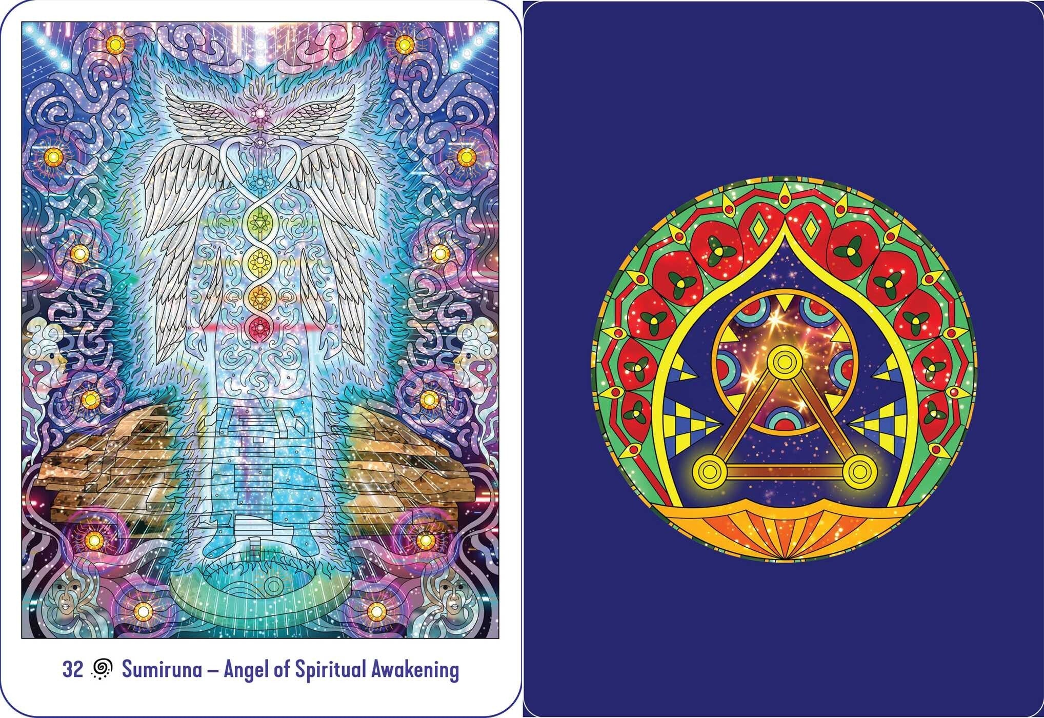 Amazonian Angel Oracle Cards - Divine Guidance & Spiritual Insight for Meditation, Healing & Personal Growth | 44-Card Deck with Guidebook