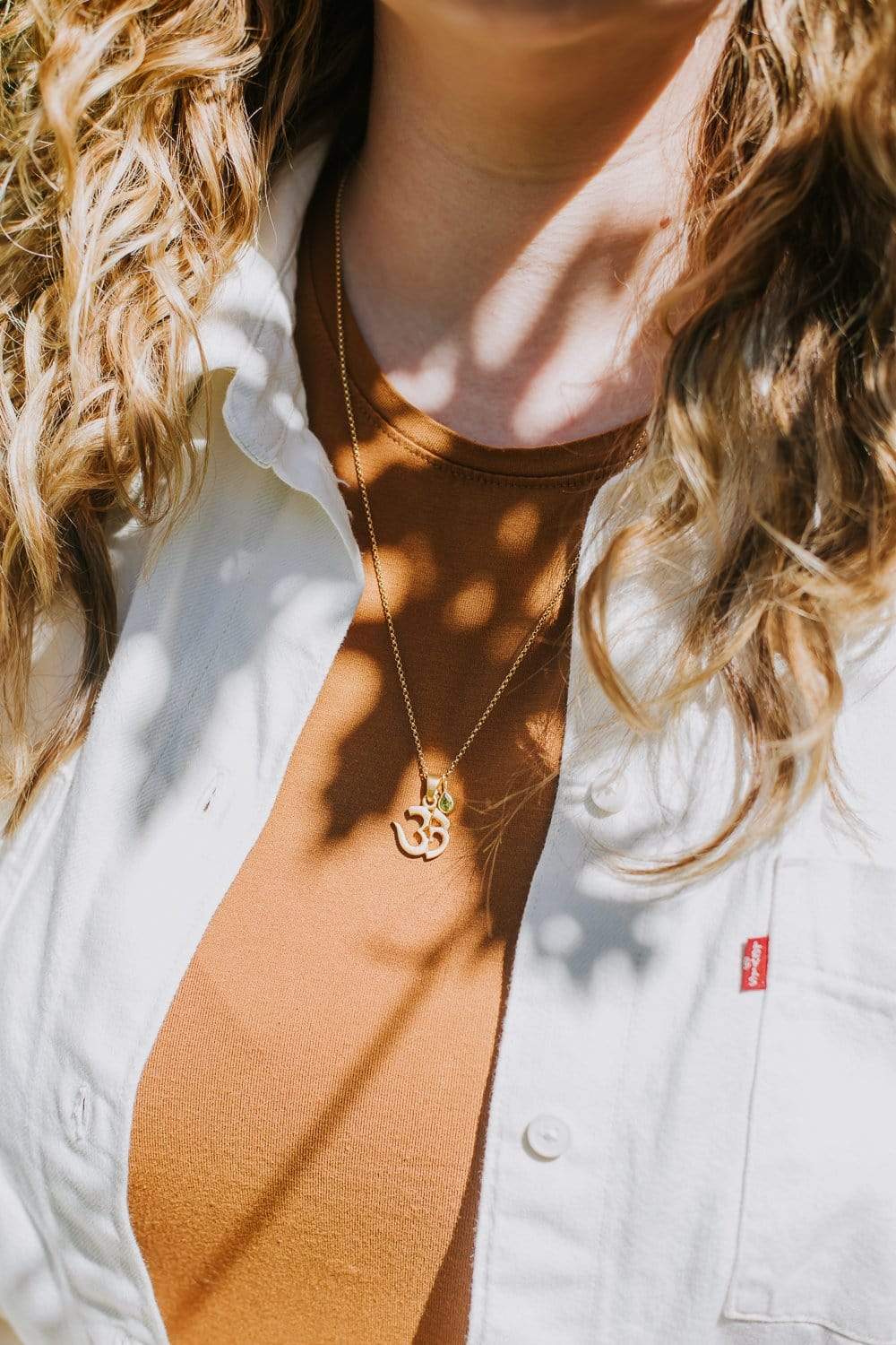 Heart Chakra Om Necklace - 925 Sterling Silver Spiritual Pendant for Meditation & Yoga | Perfect for Mindful Healing, Chakra Balancing & Spiritual Gifts