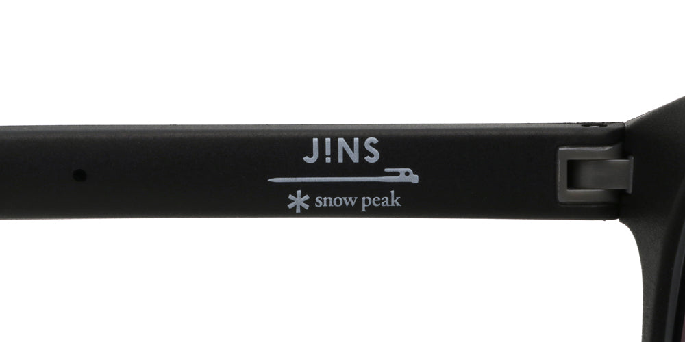 JINS x Snow Peak Polarized Sunglasses 234 - UV Protection, Lightweight & Durable for Outdoor Adventures, Hiking, and Beach Activities