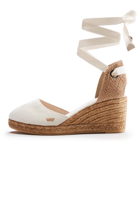 Viscata Sagaro Women's Espadrille Wedge Sandals - Handmade in Spain with 2.5