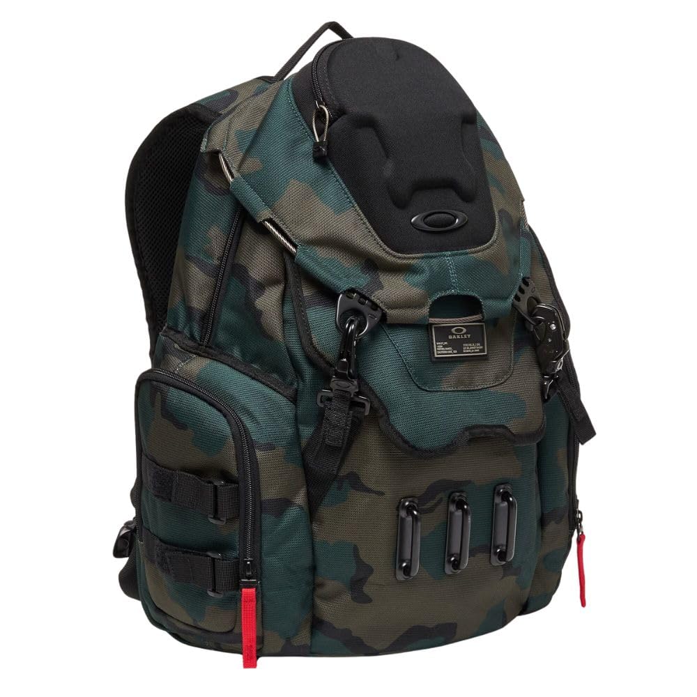 Oakley Men's Recycled Backpack - Green, One Size - Durable & Eco-Friendly Hiking, Travel & Gym Backpack for Everyday Use