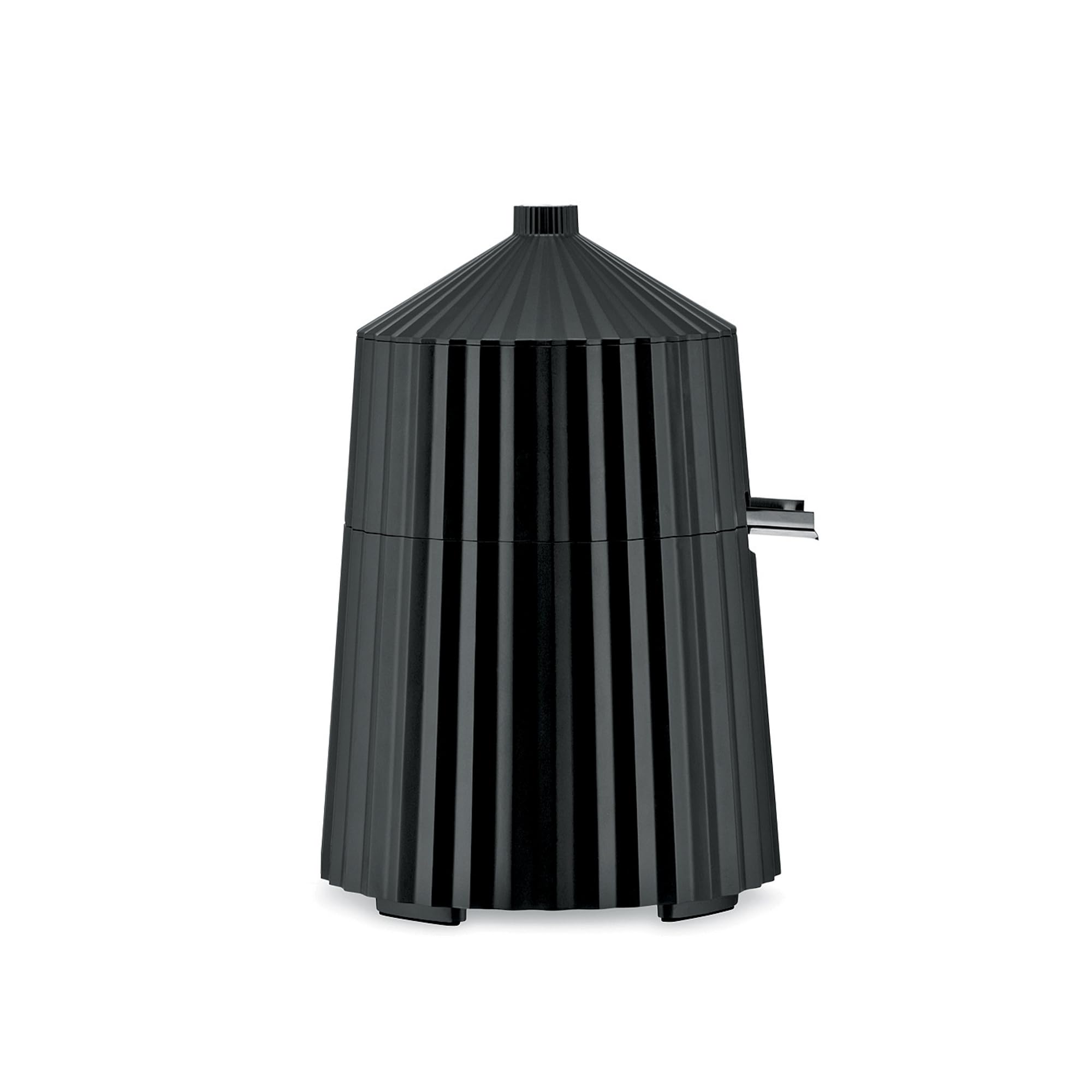 Alessi Plissé MDL07B/USA Electric Citrus Juicer - 85W Black Thermoplastic Resin Lemon Squeezer with US Plug | Perfect for Kitchen, Bar & Restaurant Use