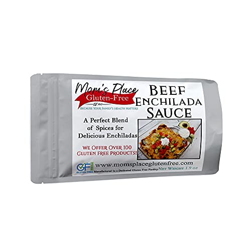 Gluten Free Beef Enchilada Sauce Mix - Authentic Mexican Flavor for Easy Homemade Enchiladas - Perfect for Family Dinners & Taco Nights
