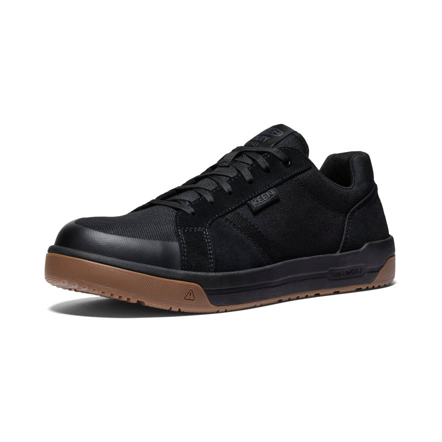 Kenton ESD Safety Work Shoes for Men - Carbon Toe, Black/Gum - Slip-Resistant & Anti-Static for Construction & Electrical Work