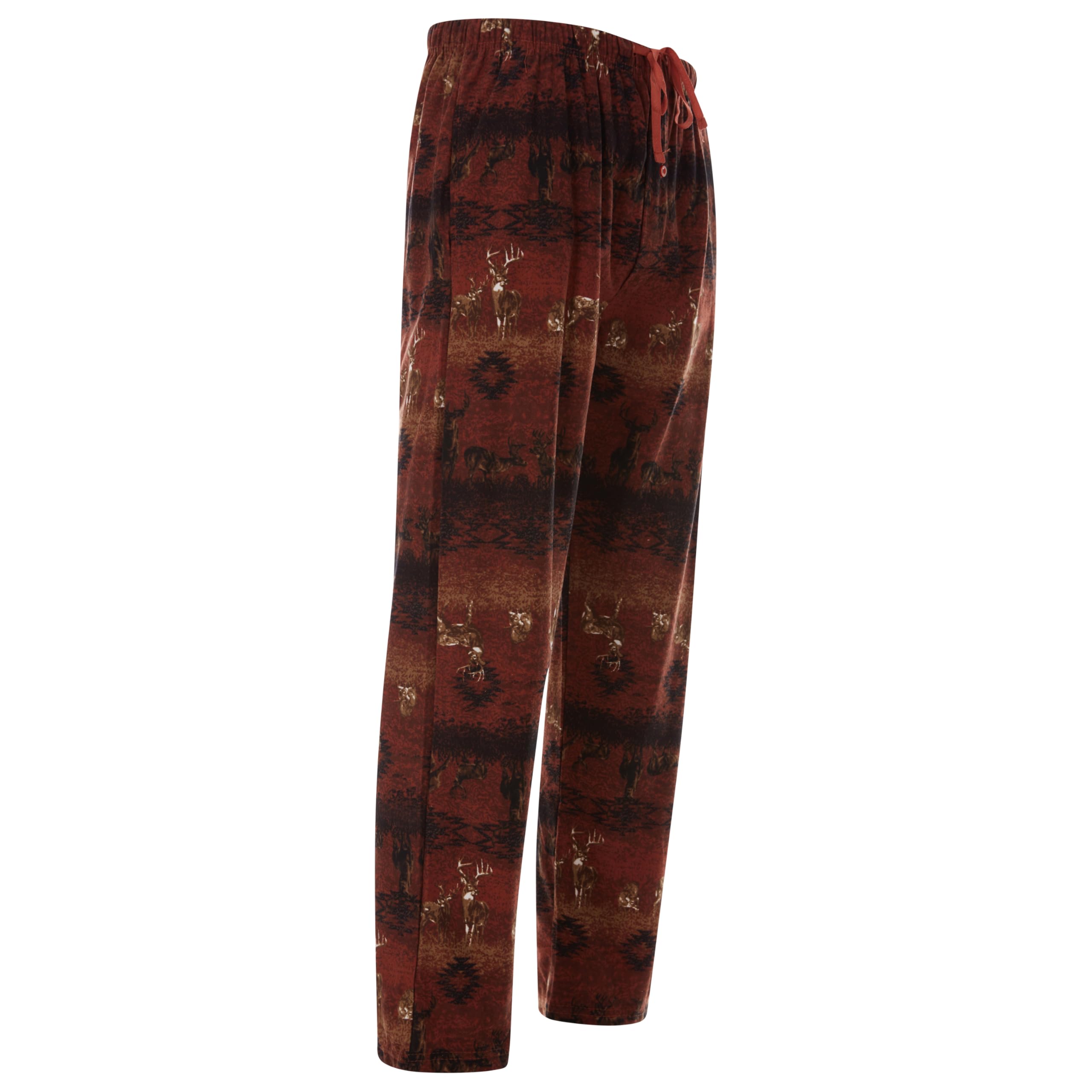 Cozy Boys Fleece Pajama Pants - Plaid Sleepwear for Big Boys Size 8-18 - Perfect for Christmas, Winter Nights & Sleepovers - Soft & Warm Holiday Pajamas
