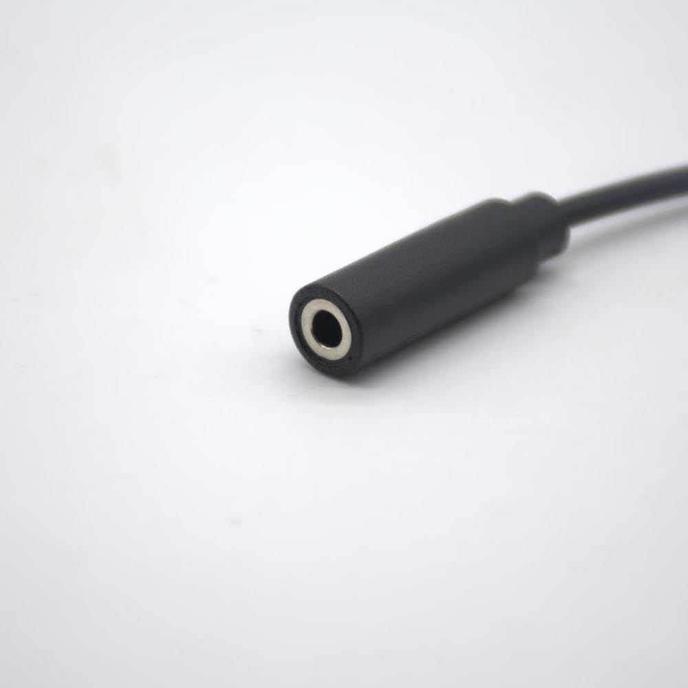 Kenwood RT21 RT22 RT24 RT27 H777 2 Pin to 3.5mm Female Audio Adapter Cable - TCK01 Earpiece Connector for Two-Way Radios & Walkie Talkies | Perfect for Communication, Security, and Outdoor Activities