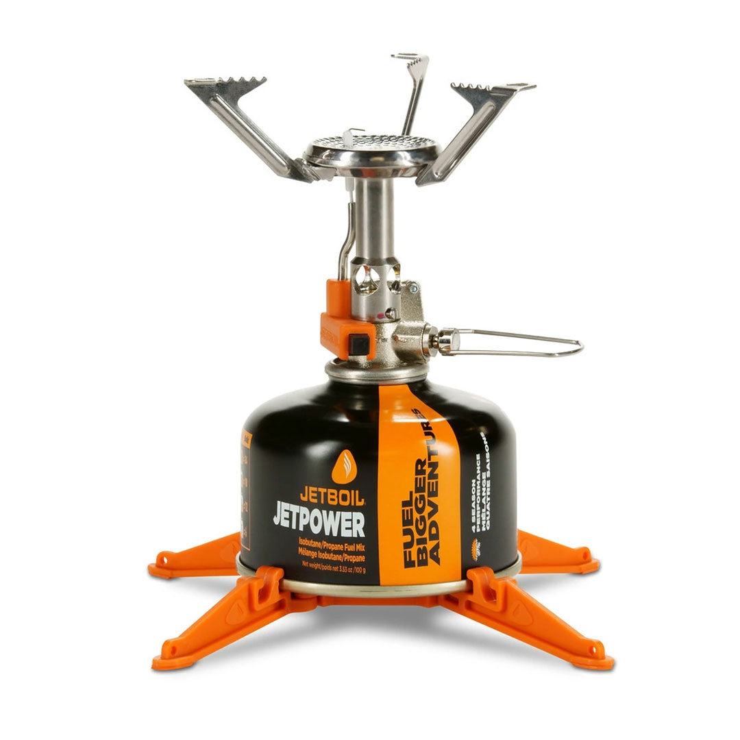 Jetboil MightyMo Portable Camping Stove - Compact Gas Burner for Backpacking, Hiking & Outdoor Cooking - Perfect for Camping Trips and Emergency Preparedness