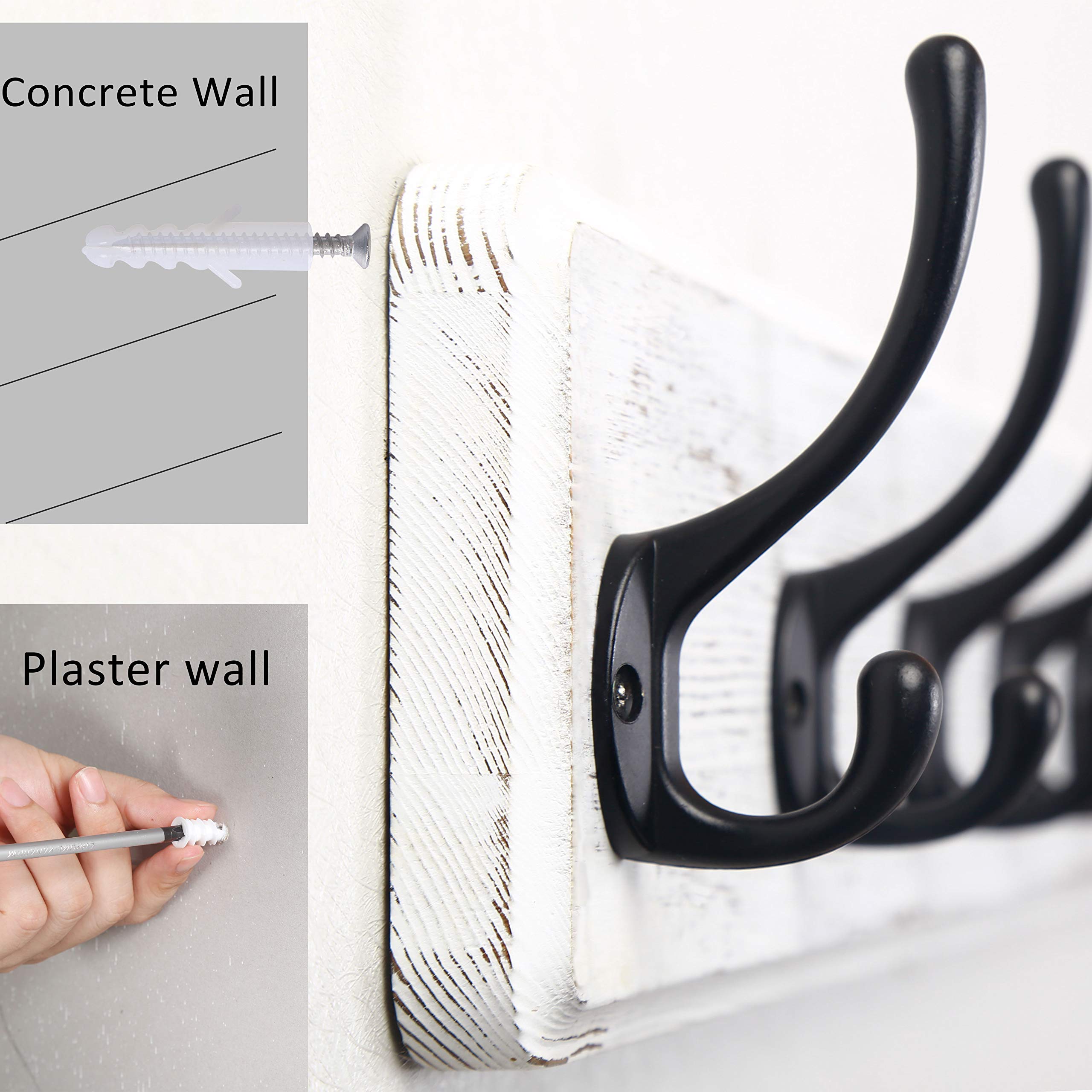 **WEBI 10-Hook Wall Mounted Coat Rack – 38.6