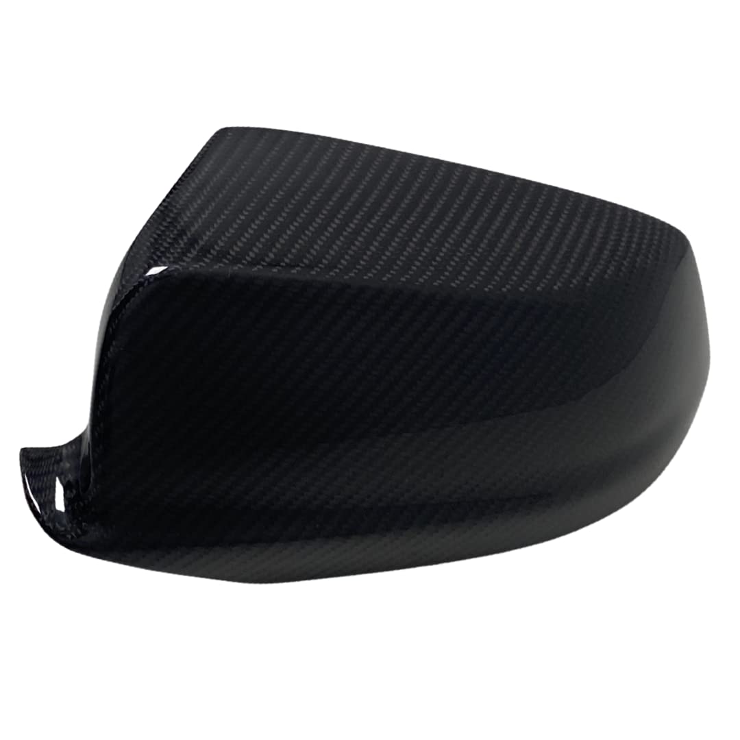 Carbon Fiber Side Mirror Cover Replacement for BMW 5 Series F10 F11 F07 - Lightweight & Durable Exterior Upgrade for Enhanced Style & Protection