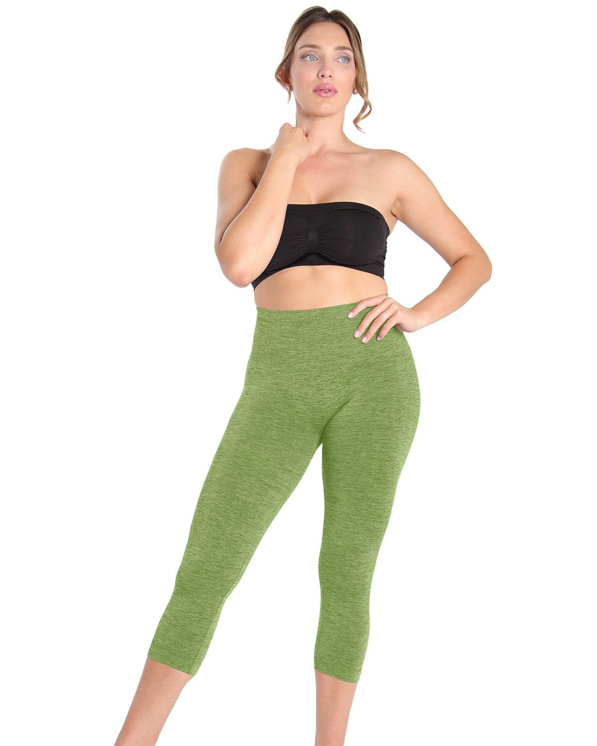 SlimMe High Waisted Tummy Control Shapewear Leggings for Women - Comfortable & Breathable Compression Pants for Workout, Yoga & Everyday Wear