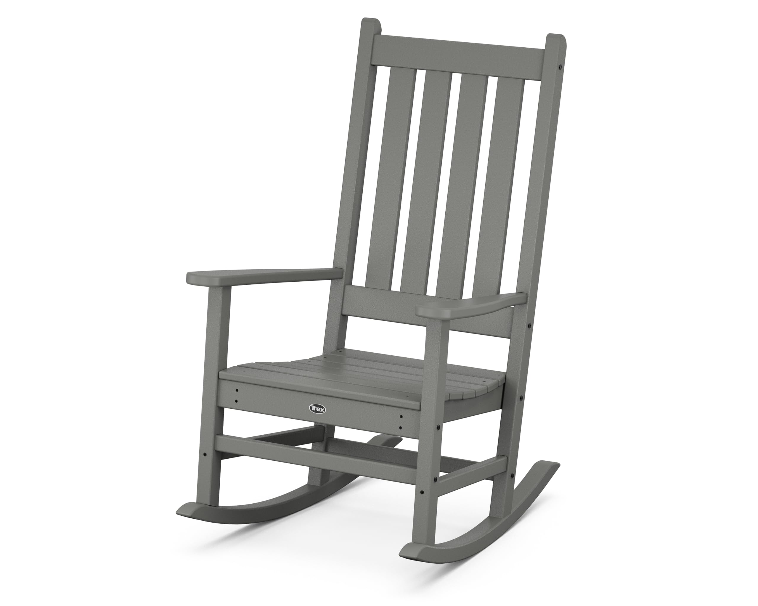 Trex Outdoor Furniture™ Cape Cod Rocker - Premium All-Weather Adirondack Chair with Stepping Stone Base | Perfect for Patio, Garden, Poolside & Backyard Relaxation