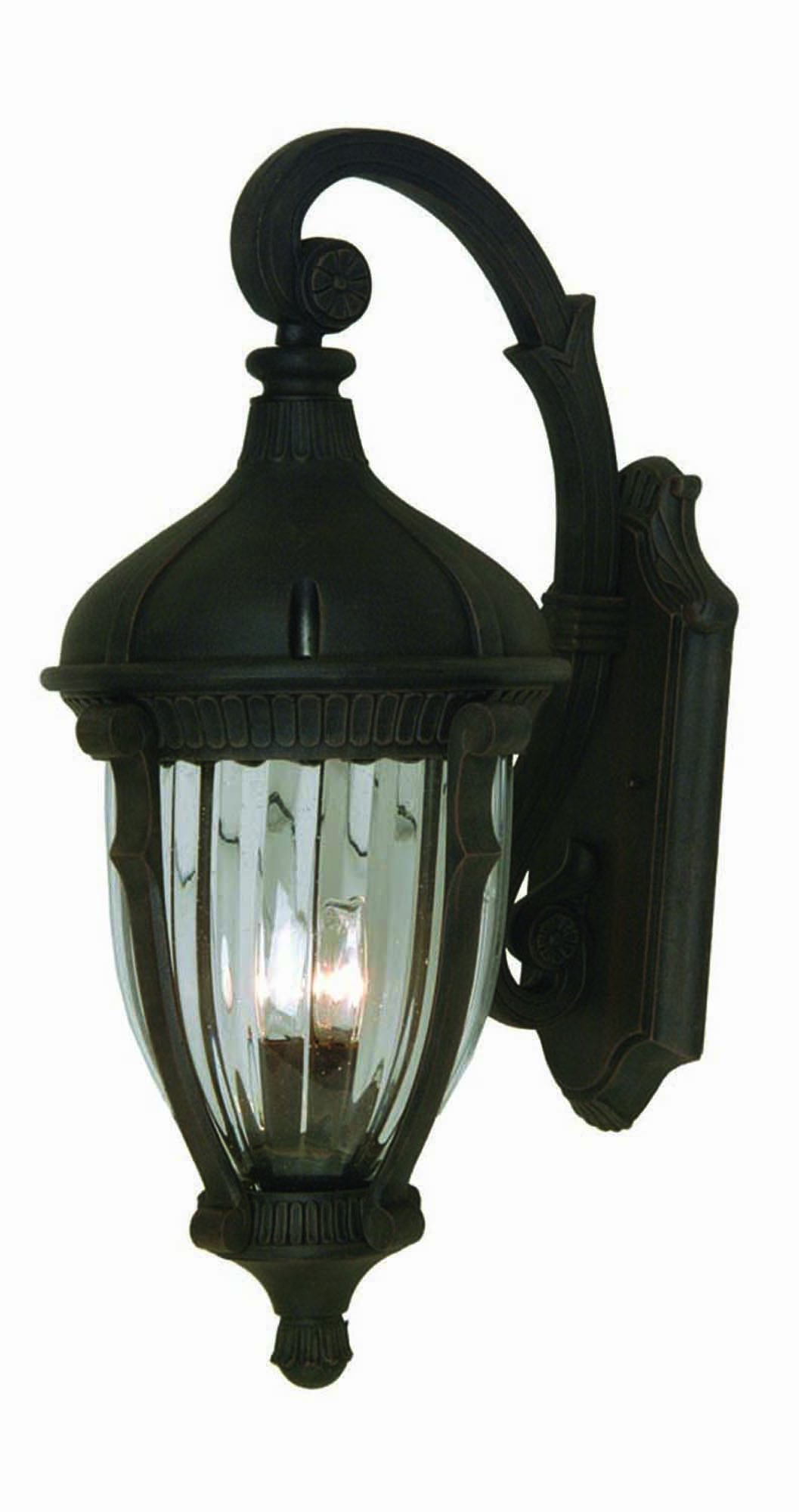 Artcraft Lighting Anapolis 4-Light Outdoor Wall Sconce in Oil Rubbed Bronze - Weatherproof Exterior Light Fixture for Porch, Patio, and Garden Lighting