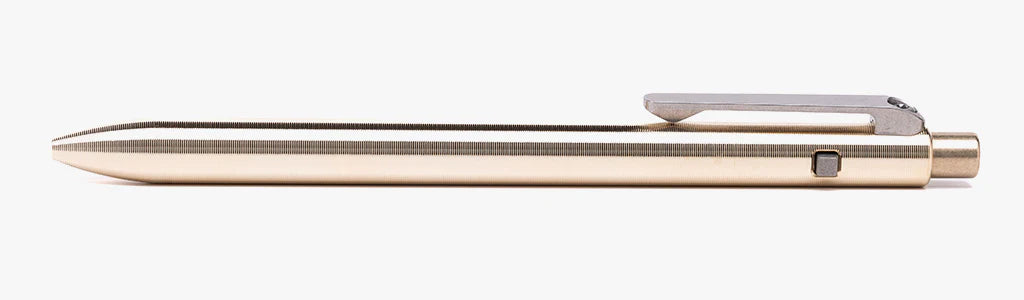 Tactile Turn Side Click Pen - Premium Titanium Bolt Action Pen for Smooth Writing - Perfect for Office, Journaling & Everyday Carry (EDC)