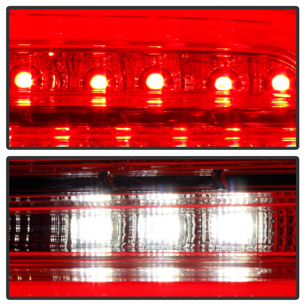 ACANII Full LED Tail Lights with Sequential Turn Signals for 2016-2018 Chevy Camaro - Chrome Replacement Lamps for Factory Incandescent Models | Upgrade Your Ride for Night Driving & Car Shows