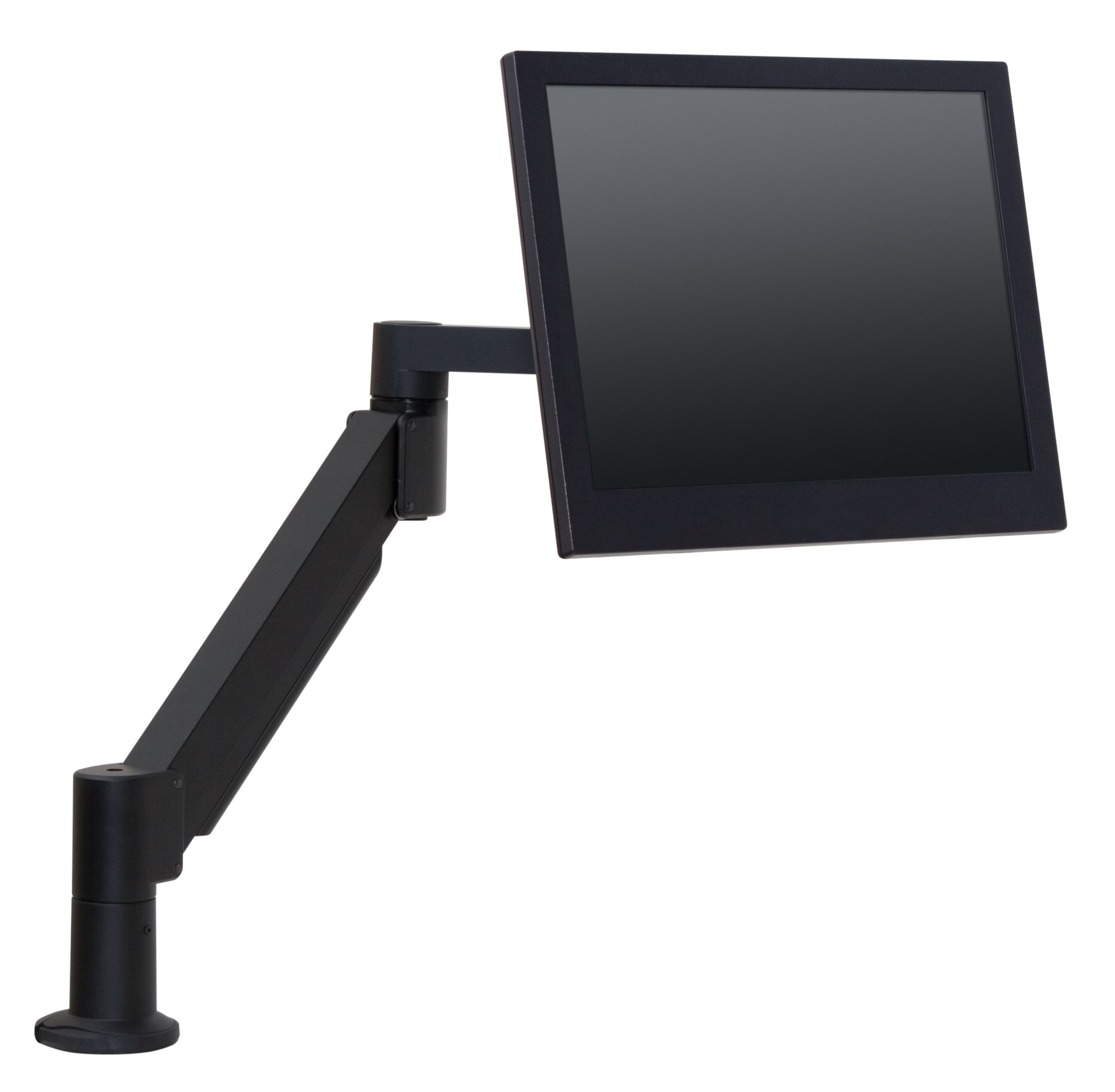 7Flex 24-Inch LCD Monitor Mount - Adjustable VESA Bracket for Home & Office - Perfect for Dual Screen Setup, Gaming, and Workspace Ergonomics