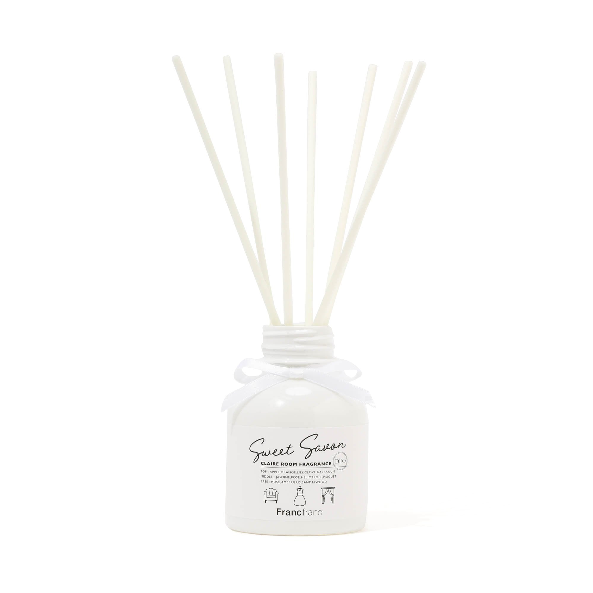 Claire Essential Oil Diffuser White - Aromatherapy Ultrasonic Humidifier for Home, Office, Yoga & Spa Relaxation