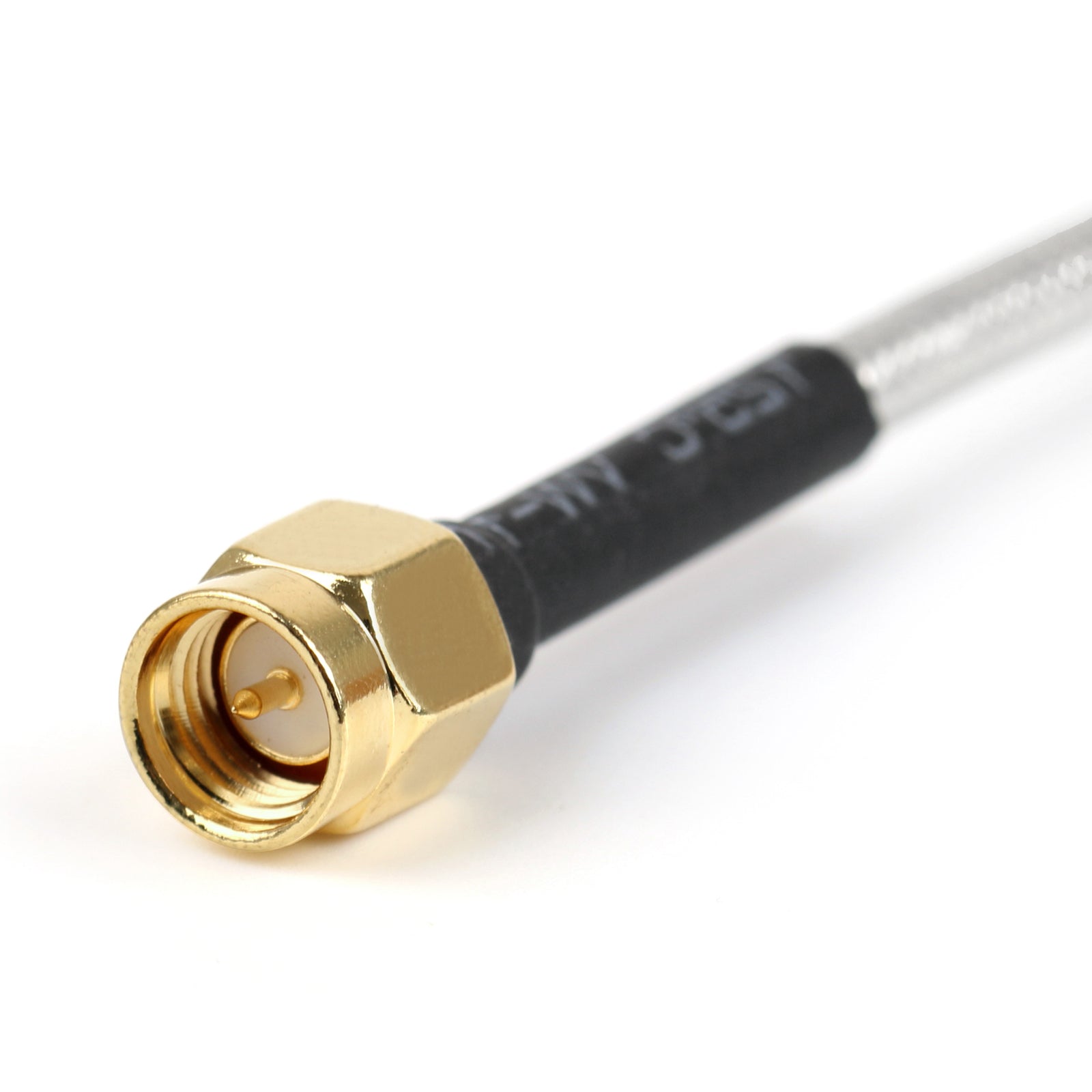 10Pcs SMA Male to SMA Male RF Extension Coax Pigtail Semi Rigid Cable RG402 30cm - High Frequency Connector for Ham Radio, WiFi Antenna, GPS & Drone Applications