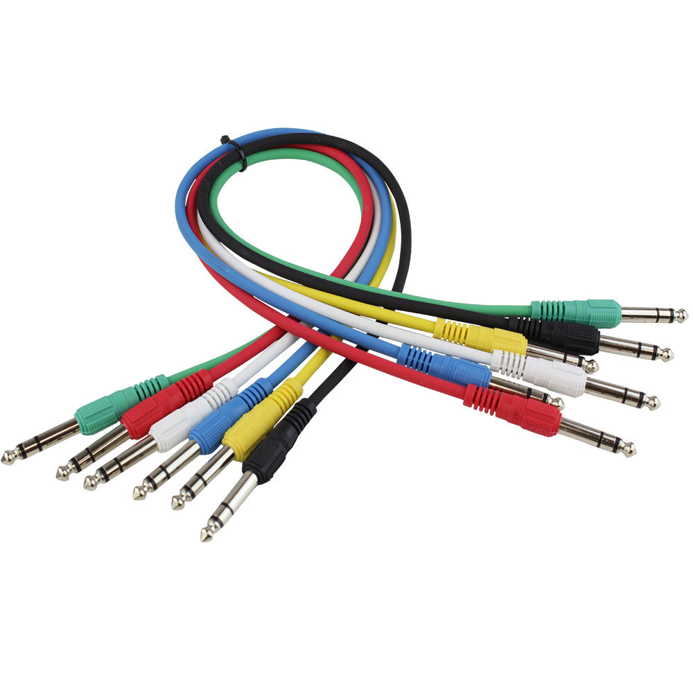 Blastking CPCS 17 1/4 Inch TRS Stereo Patch Cable - High-Quality Audio Connector for Guitar, Keyboard, and Studio Equipment