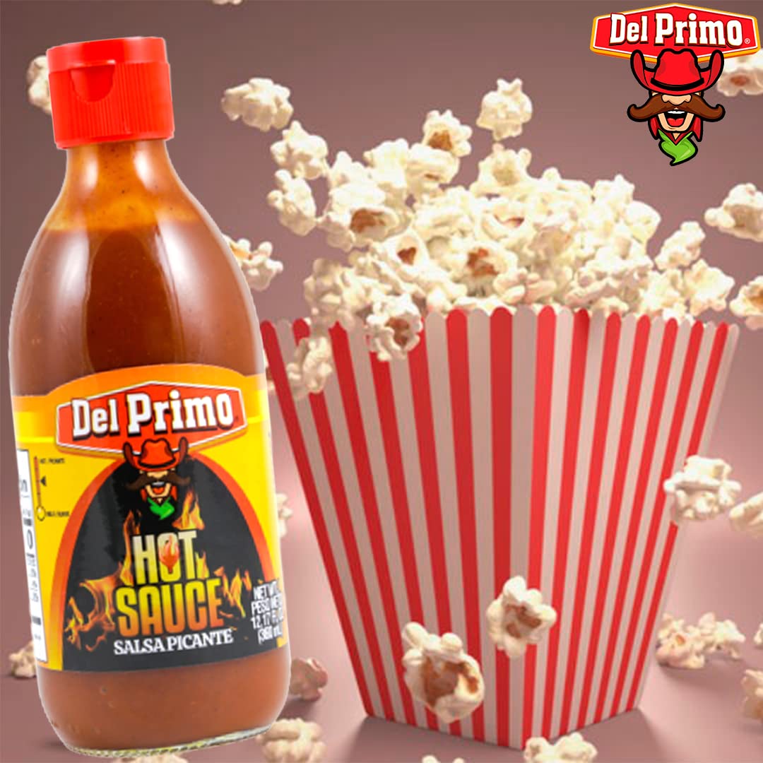 Primal Hot Sauce - 12.17oz (12 Pack) | Premium Spicy Salsa | Perfect for Tacos, Wings & Mexican Dishes | Hot Sauce Variety Pack