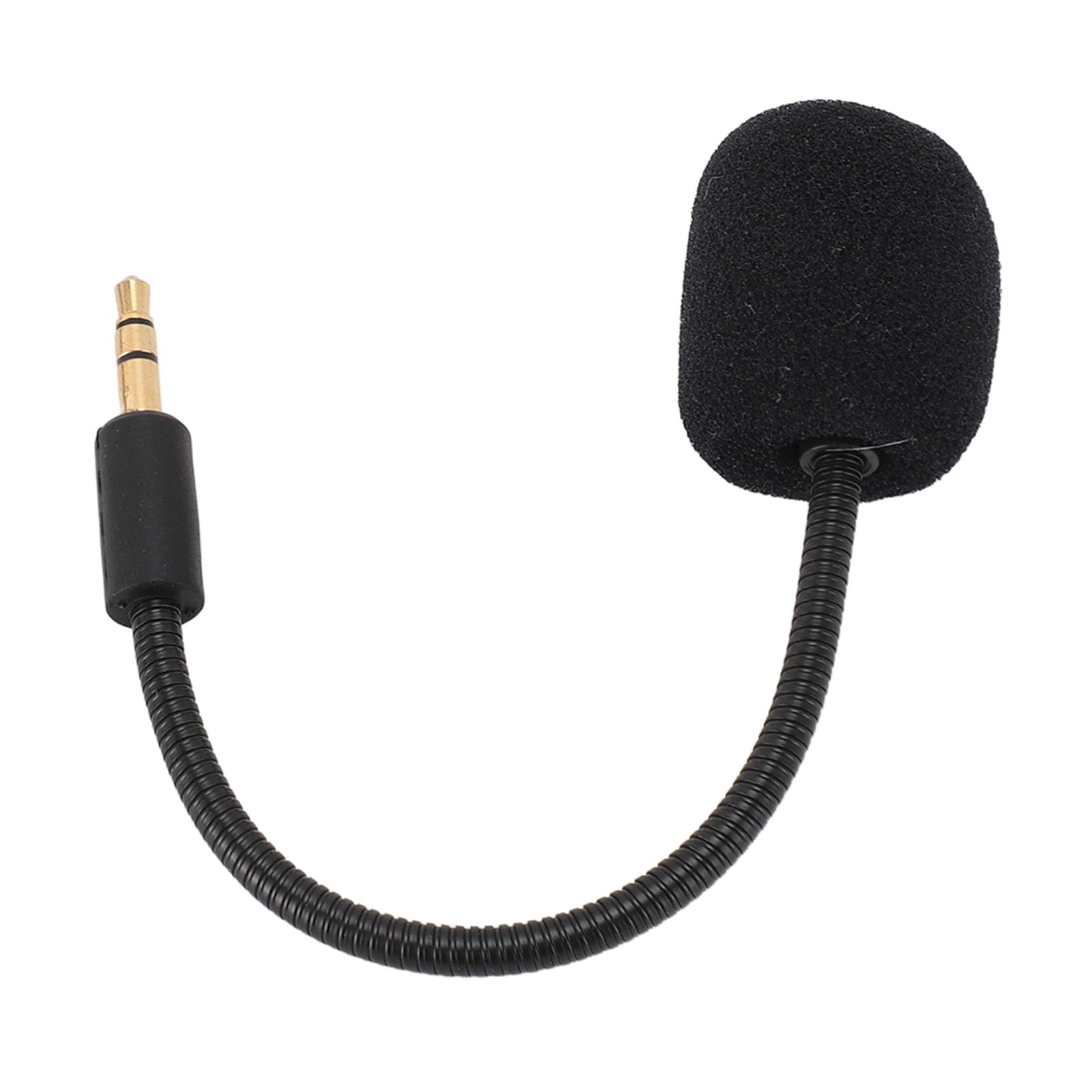 CICIGLOW Gaming Headset Microphone - Omnidirectional 3.5mm Jack with Gold Plated Plug - Professional Replacement Mic for Gaming Headsets - Perfect for PC, PS4, Xbox & Streaming