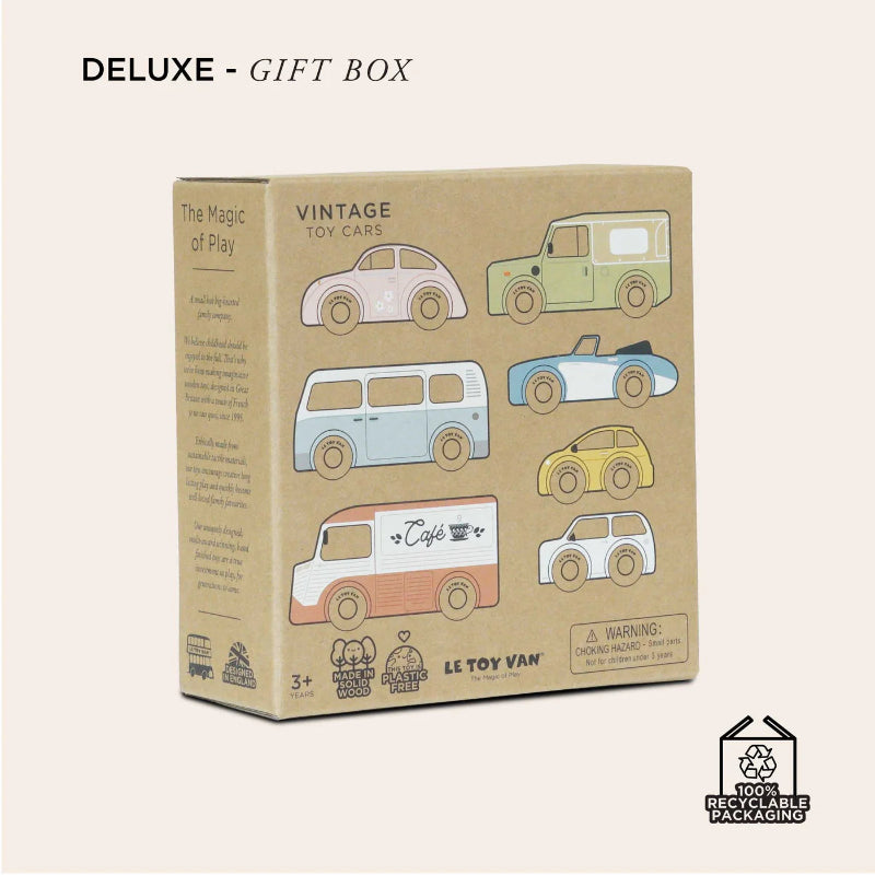 Vintage Classic Car Model Set - Collectible Diecast Toy Cars for Adults & Kids - Perfect for Display, Gifts & Playtime Fun