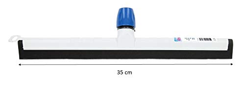 Premium Floor Squeegee for Hardwood, Tile & Vinyl Floors – Heavy Duty Rubber Blade for Efficient Water Removal – Ideal for Bathrooms, Kitchens & Garages