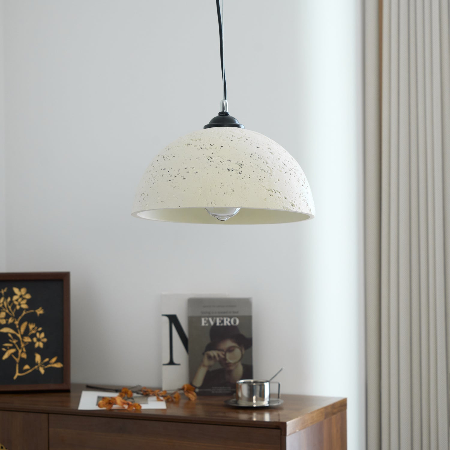Modern Dome Morphe Pendant Light - Sleek Ceiling Lighting Fixture for Dining Room, Kitchen Island & Bedroom Decor | Energy Efficient LED Hanging Lamp