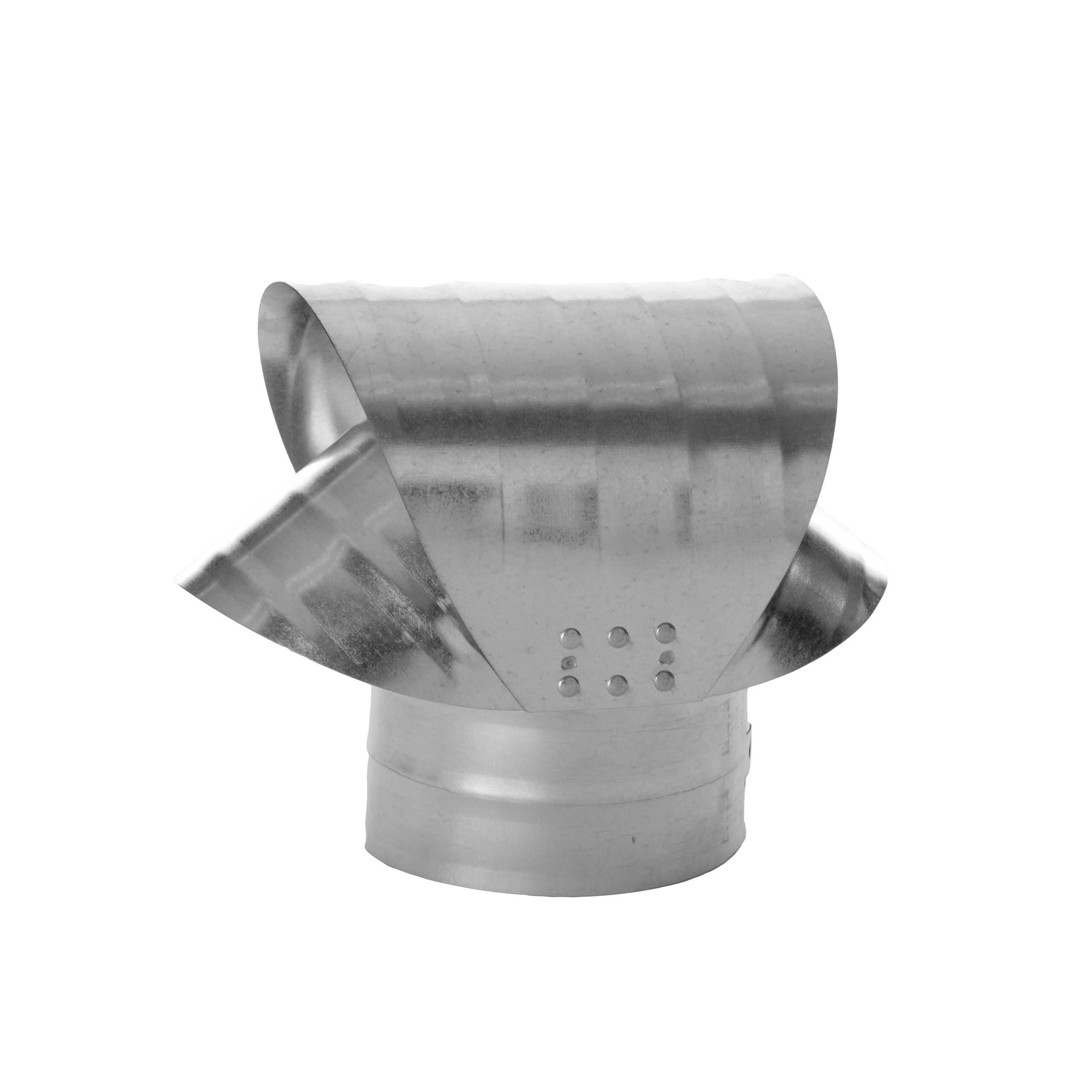 Round Base Chimney Vacuum Cap - Weatherproof & Durable Roof Vent Cover for Gas Water Heaters & Dryers | Perfect for Home, RV & Outdoor Use