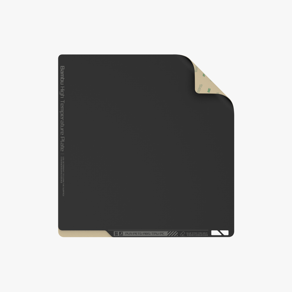 Bambu Lab High Temperature Plate Spare Sheet - Smooth PEI Surface for 3D Printing | Perfect for Bambu Lab Printers, Enhanced Adhesion & Easy Removal