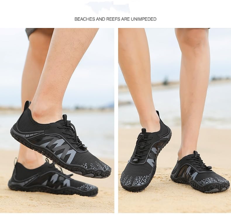 Barefoot Women's Hiking Shoes - Minimalist Trail Running Shoes | Waterproof Hiking Boots for Women | Wide Toe Box & Non-Slip Outdoor Shoes for Trail Running, Hiking & Camping