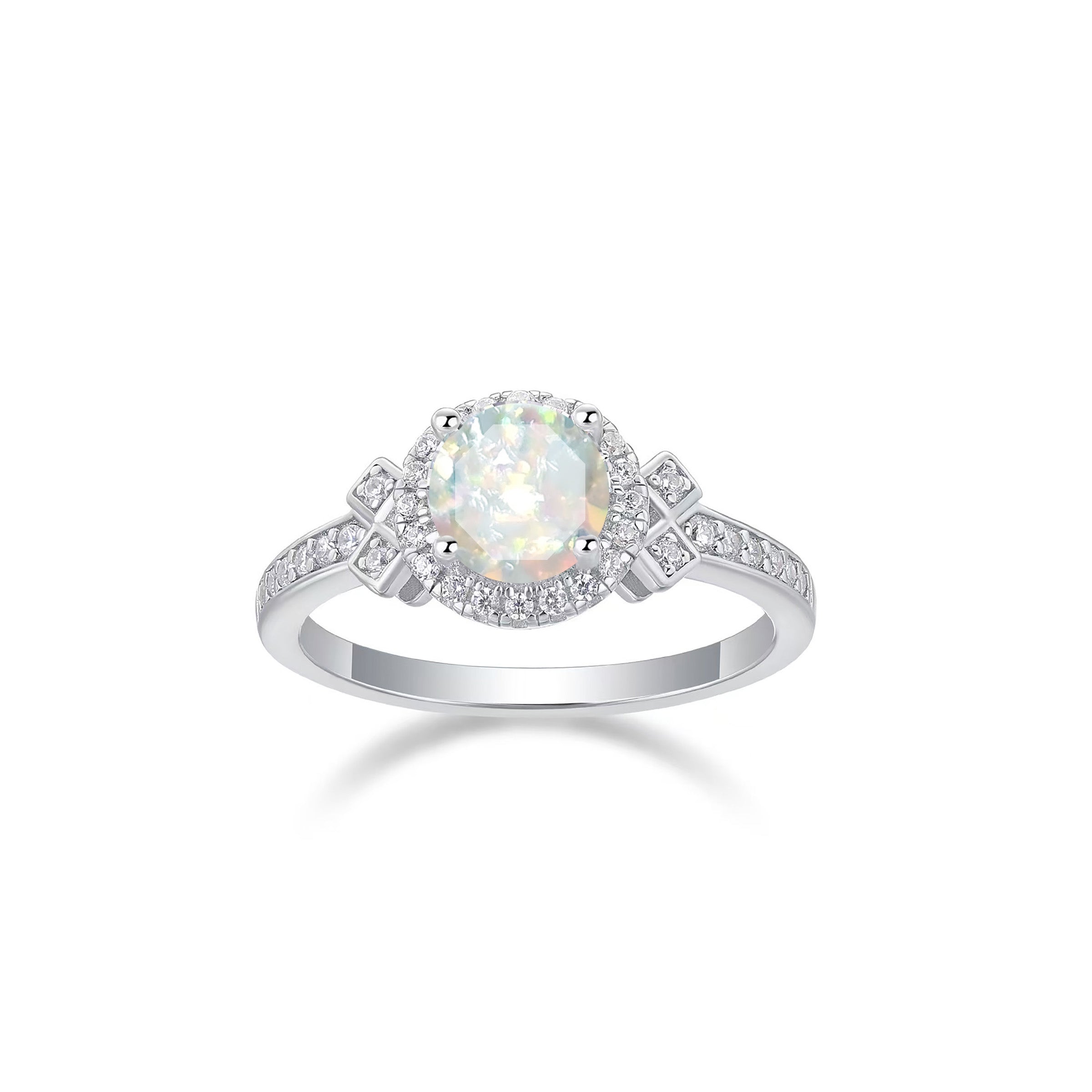 Classic Solitaire Ashes Ring - Elegant Memorial Jewelry for Women - Perfect for Remembrance, Sympathy & Everyday Wear