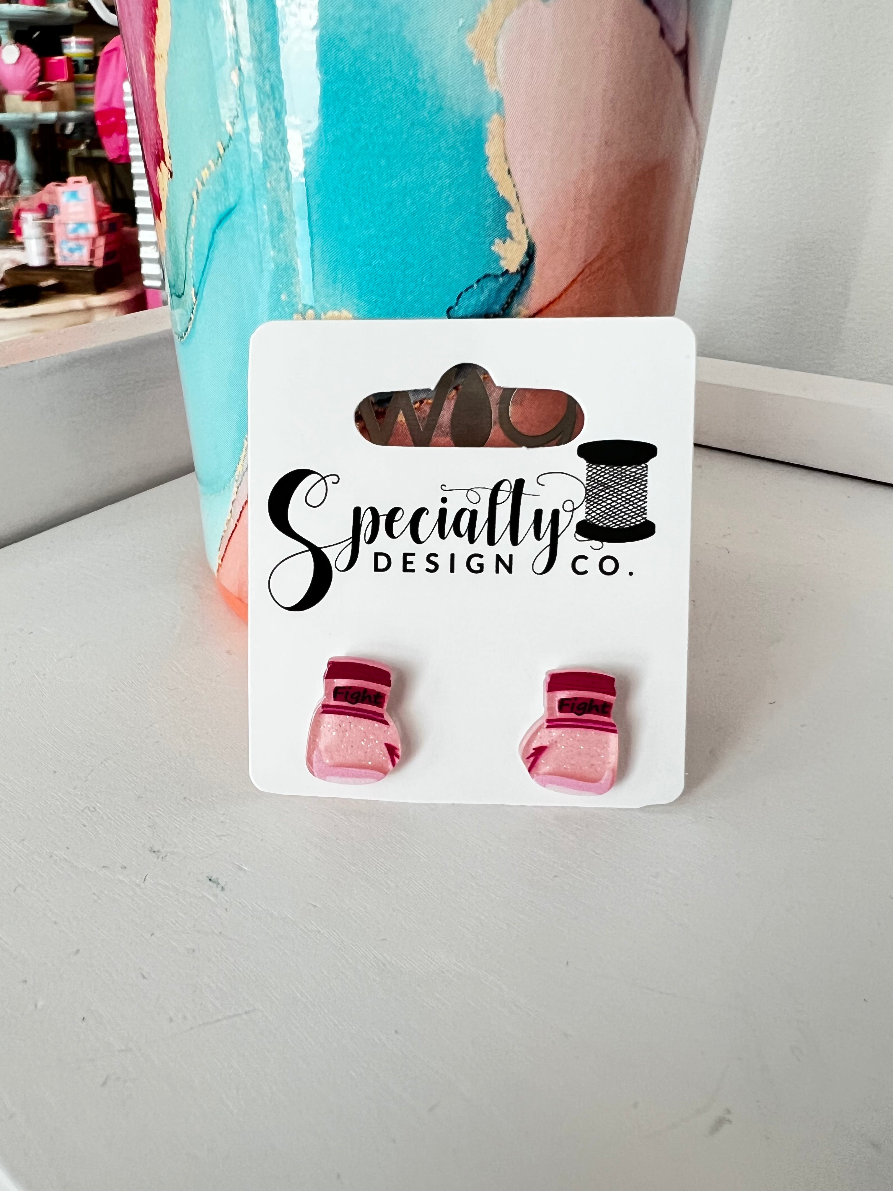 Breast Cancer Awareness Stud Earrings - 3 Pack Pink Ribbon Jewelry for Women, Support Survivors & Awareness Campaigns - Perfect for Fundraisers, Charity Events & Daily Wear