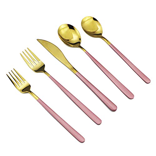 Pink Handle Gold