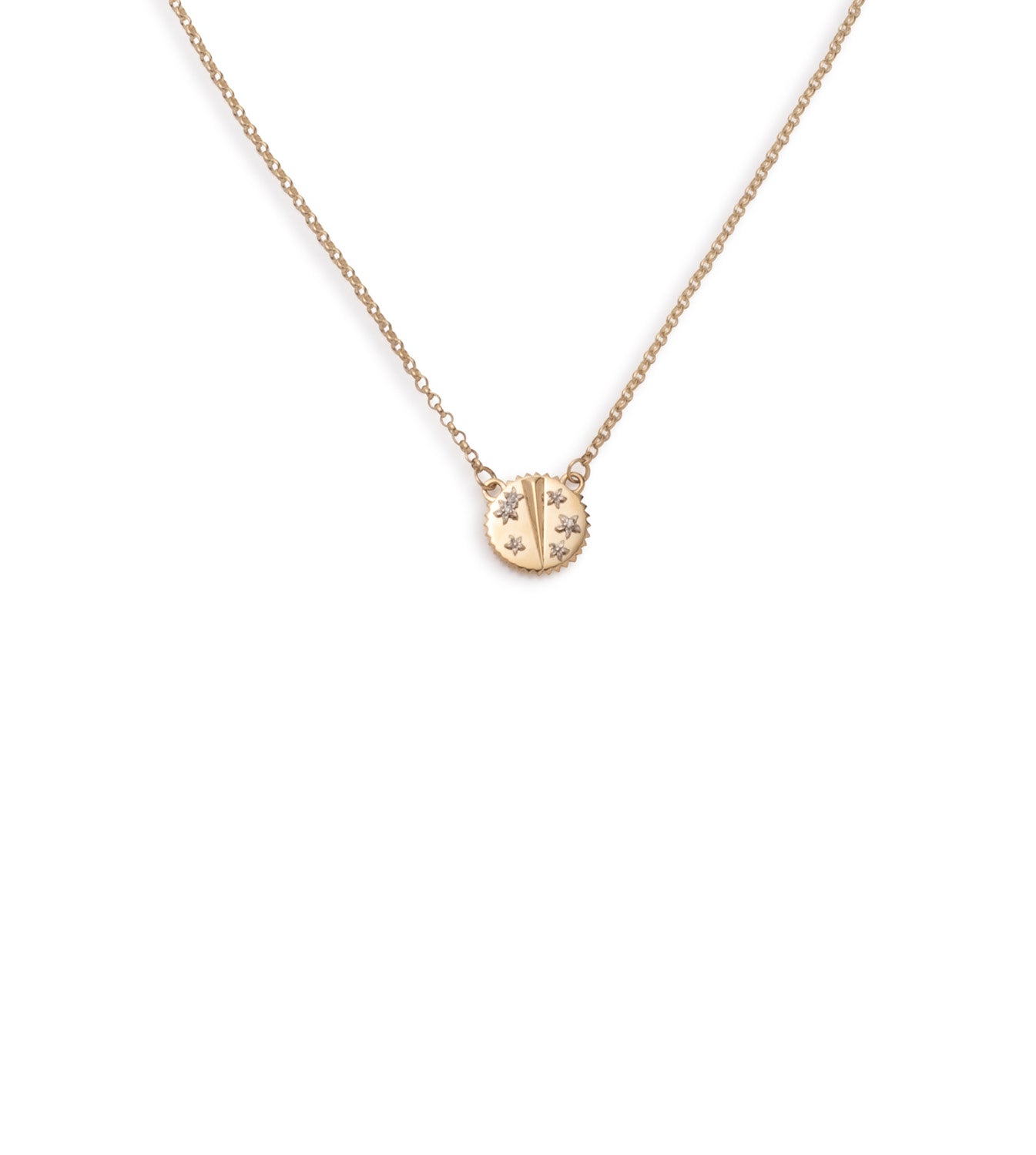Resilient Mini Stationary Necklace - Elegant & Durable Jewelry for Everyday Wear, Office, and Travel