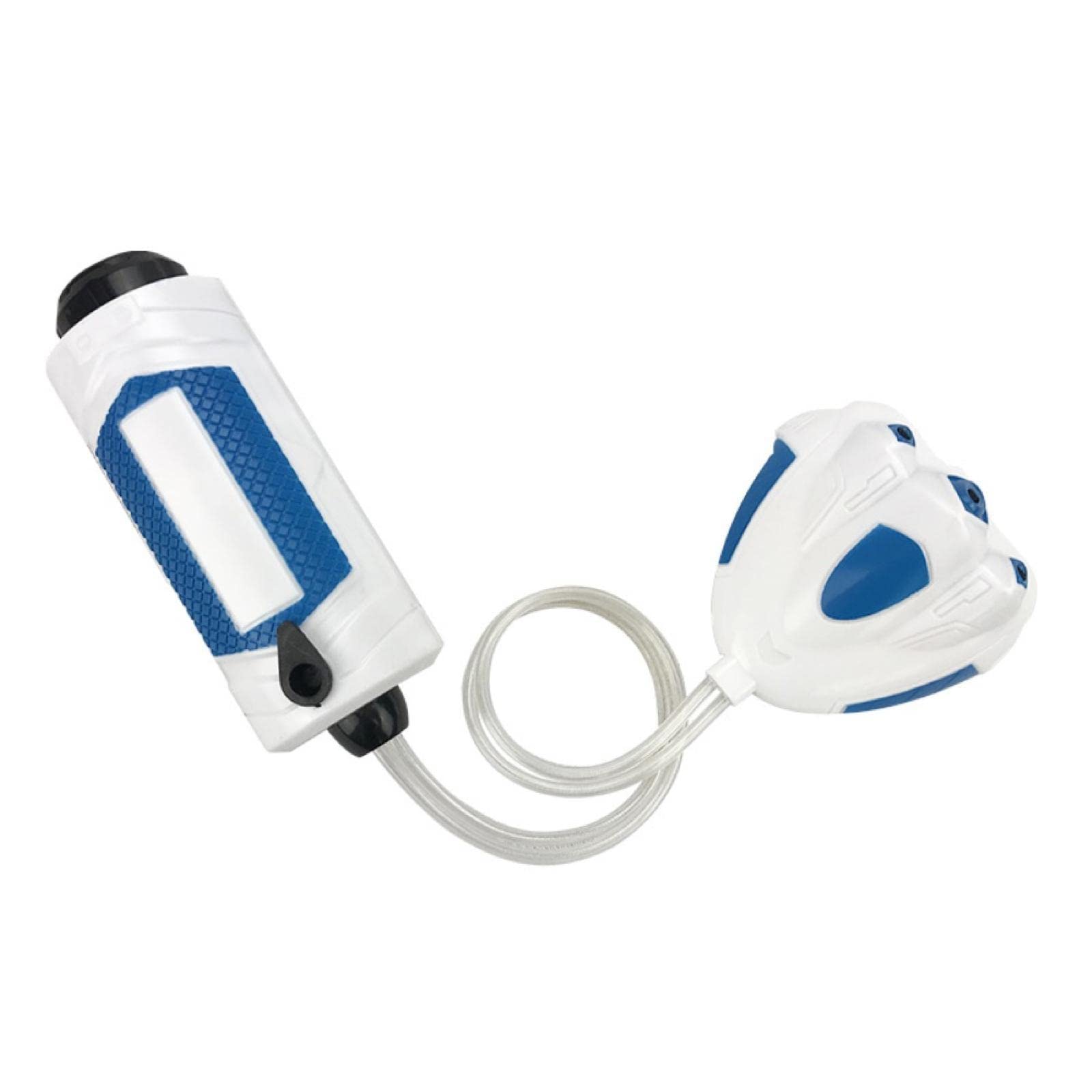JZRH Handheld Water Spray Gun - Summer Outdoor Beach Bath Toy for Kids, Blue and White Splash Gun for Pool, Garden, and Backyard Water Play