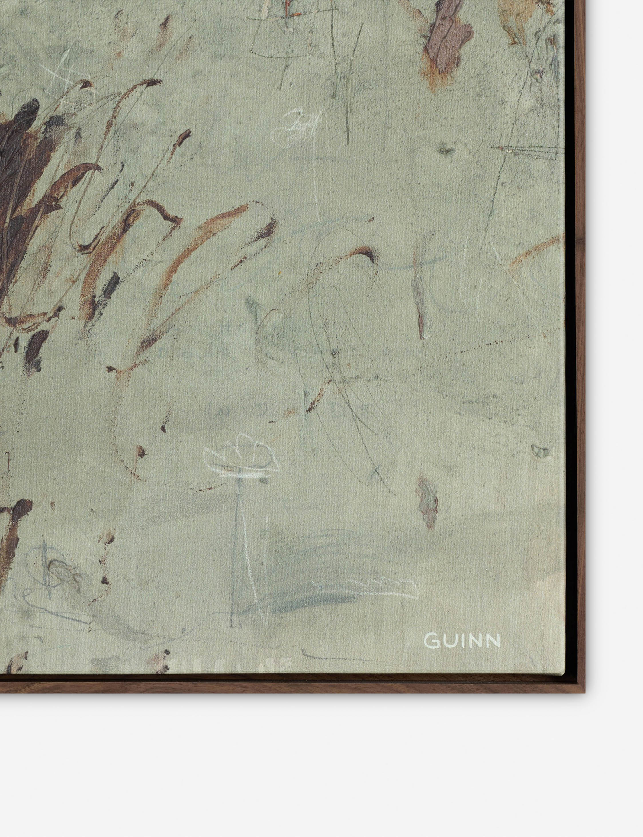 At Peace and In Place Wall Art by Tyler Guinn - Modern Abstract Canvas Painting for Living Room, Bedroom & Office Decor