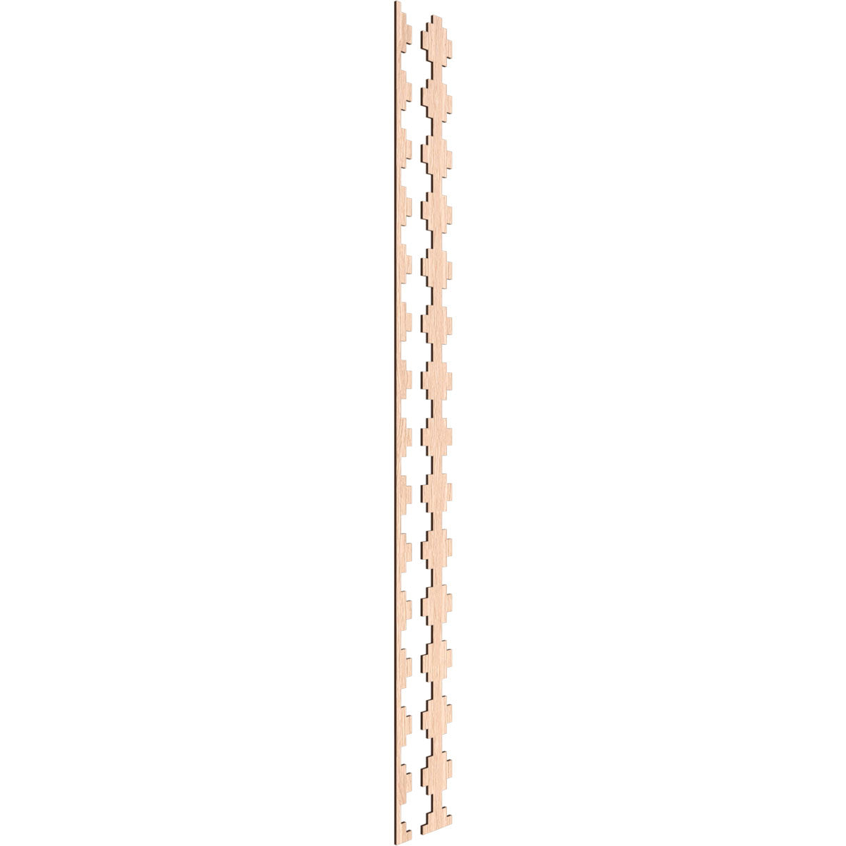 Adjustable Wood Slat Wall Kit - Modern Acoustic Panel for Home & Office Decor | DIY Room Divider & Soundproofing Solution