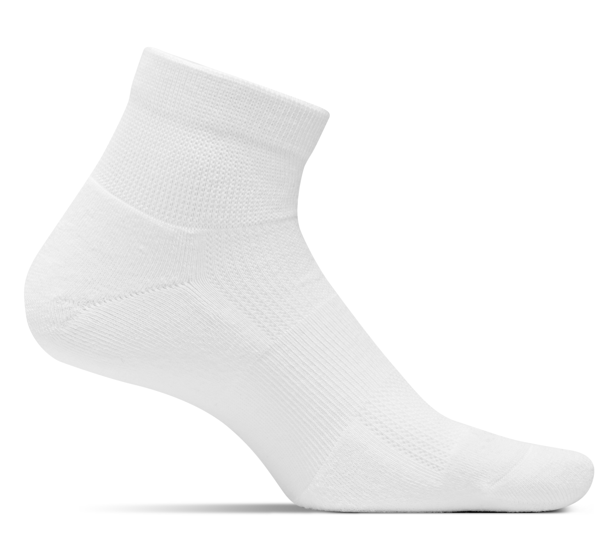 Feetures Diabetic Quarter Socks for Men & Women - Comfortable Non-Binding Socks for Diabetes, Circulation & Swelling Relief - Perfect for Daily Wear, Work & Exercise
