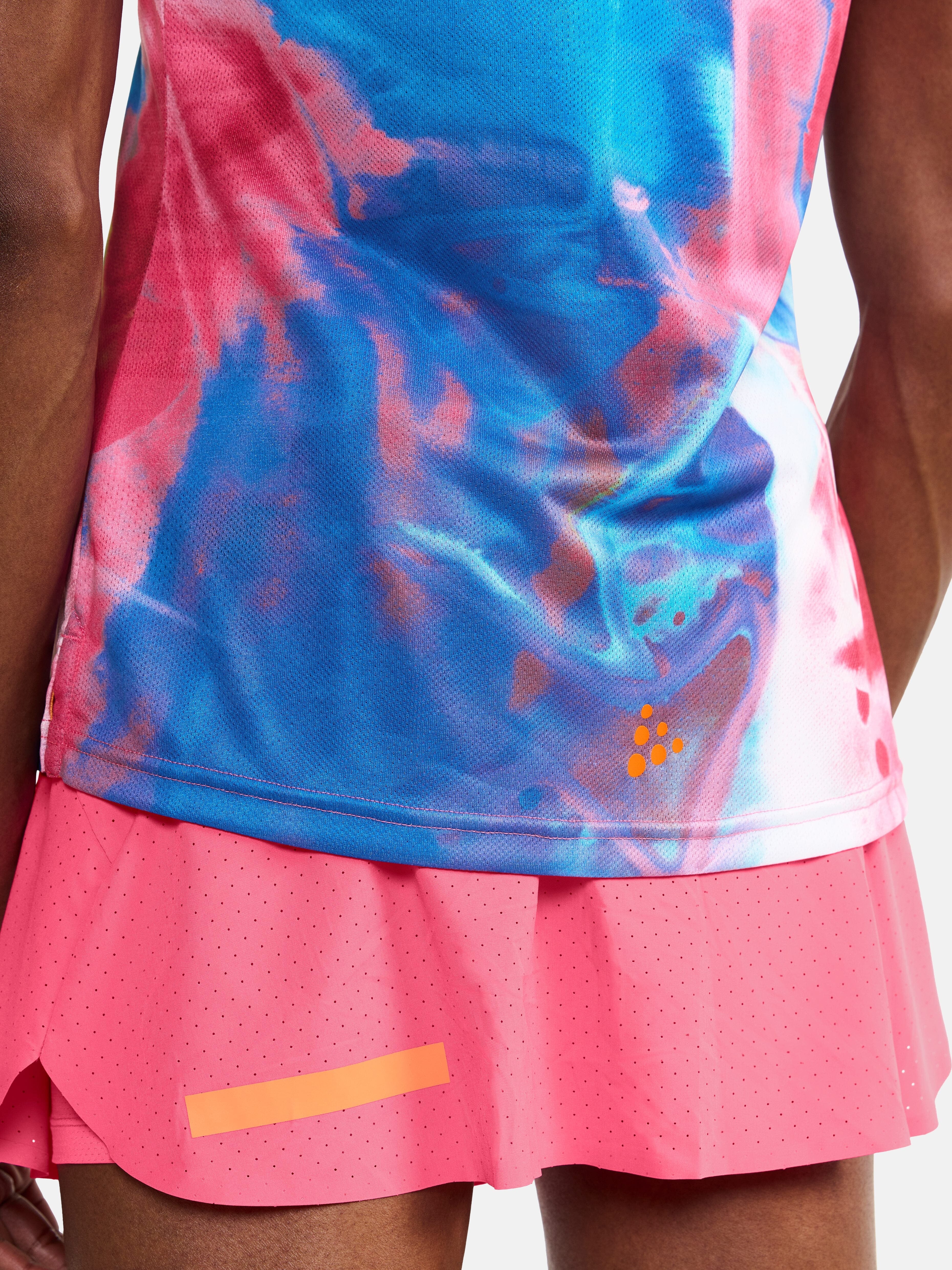 Women's PRO Hypervent Jacquard Running Tee - Breathable Moisture-Wicking Workout Top for Running, Gym & Outdoor Activities