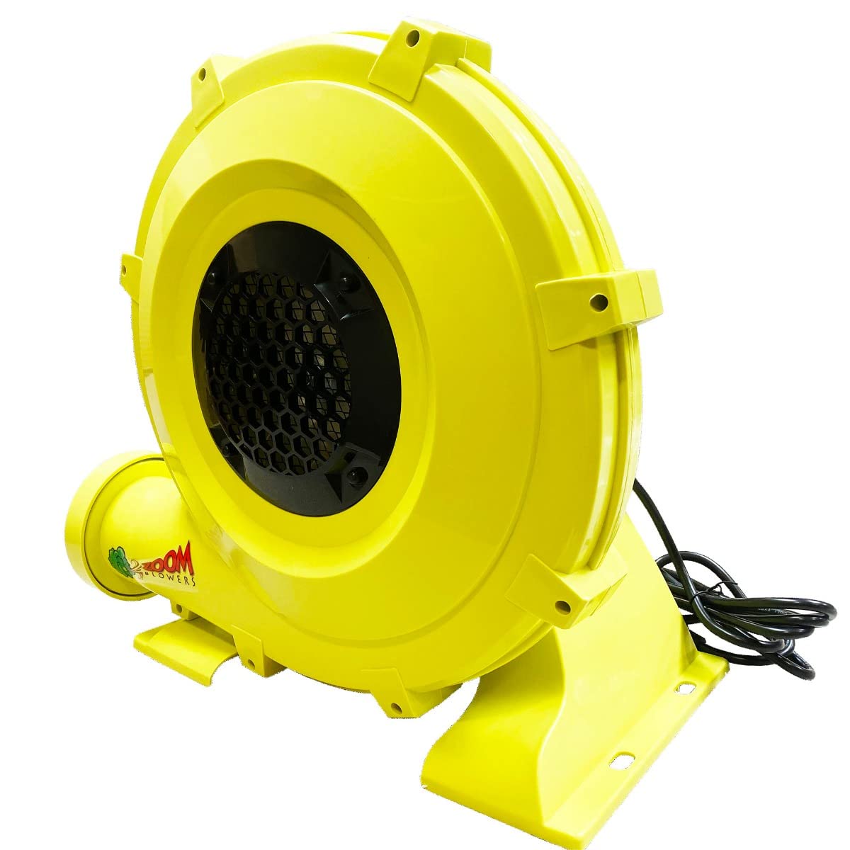 Zoom Blowers Portable Air Pump for Inflatables - High Power Compact Electric Air Blower for Bounce Houses, Water Slides & Obstacle Courses | Energy Efficient Outdoor Party & Kids Event Inflatable Pump