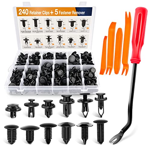 240Pcs Clips + 5 Remover