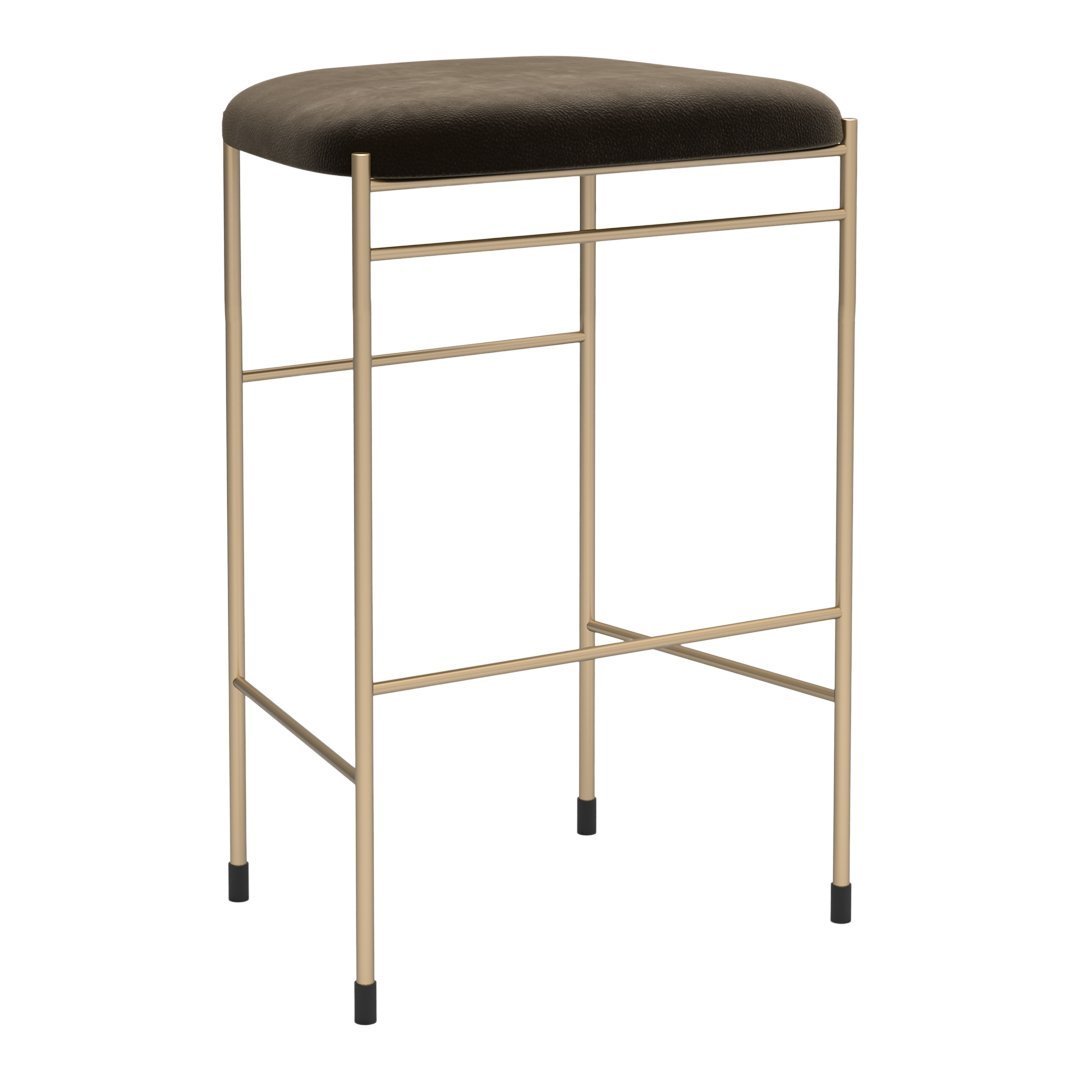 Modern Bar Stools for Kitchen Counter & Home Bar - Adjustable Height Swivel Stools with Backrest - Perfect for Breakfast Nook, Kitchen Island & Entertainment Areas